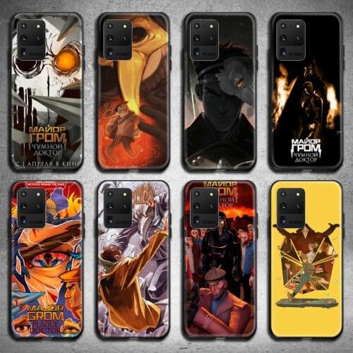 Major Grom Anime Phone Case For Samsung Galaxy S21 Plus Ultra S20 FE M11 S8 S9 plus S10 5G lite 2020