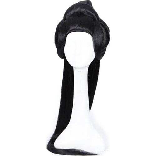 Long ancient chinese hair for women hanfu hair tang dynasty empress cosplay princess accessories Movie TV play