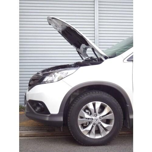 For 2011-2018 Honda CR-V RM4 SUV Front Hood Bonnet Gas Struts Lift Support Shock Damper Carbon Fiber