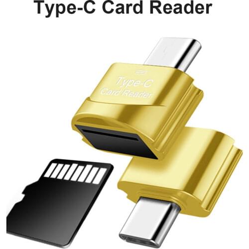 USB 3.1 Type C Card Reader USB-C TF Micro SD OTG Adapter Type-C Memory Card Reader For Phone Laptop PC For Samsung Apple Huawei