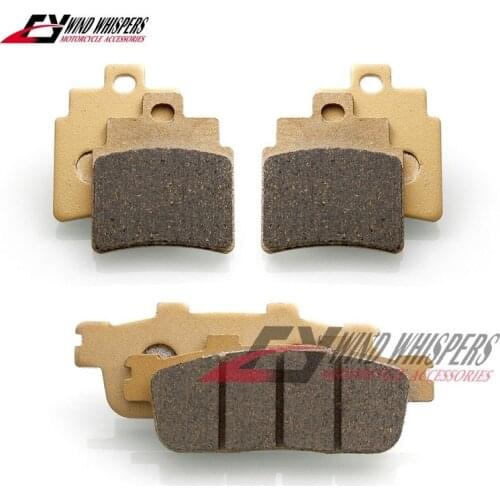 Motorcycle Front / Rear Brake Pads Sets For SYM Joymax 250 2006-2007 Joymax 250 i 2007-2008 GTS 300i Sport 2014-2015