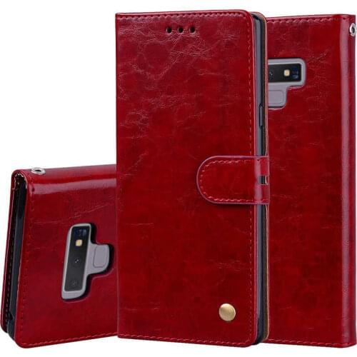 Luxury Flip Case for Samsung Galaxy Note 9 8 Note9 Note8 Leather Case Fashion Magnetic Wallet for Galaxy Note 8 9 Case bag