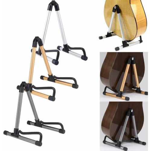 Electric Guitar Rack Stander Holder Folding A-Frame for Acoustic Guitar protect Classic Guitars Base Ukulele Floor Stand Holder