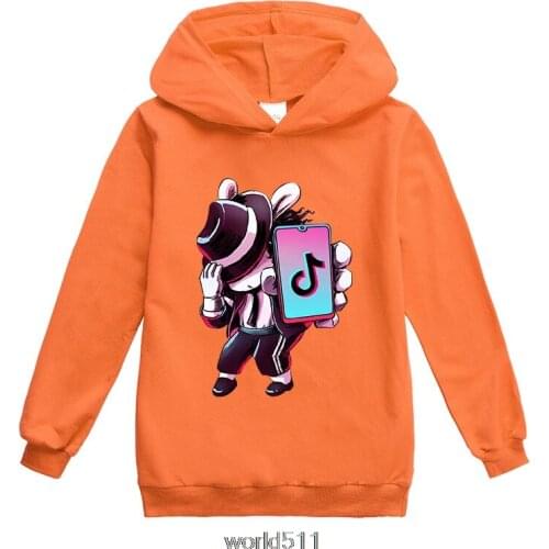 Tik Tok 2-16Years Toddler Boys Sweatshirt Toddler Kids Hoodies Shirt Long Sleeve Cotton Sweater Teenager Clothes Hoodie