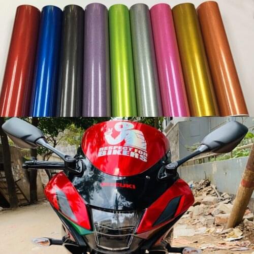 Various Color High Glossy Light purple diamond pearl vinyl film Glossy diamond glitter car sticker Wrapping