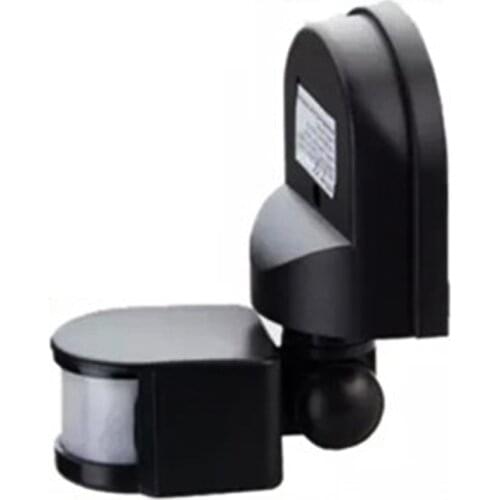 DC 9-24V 180 Degree 12M Automatic Adjustable Security Infrared Motion Sensor Switch PIR Detector Wall Mount Outdoor Light Lamp