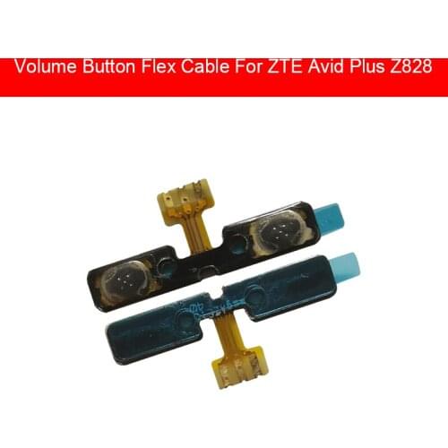 ON OFF Power & Volume Flex Cable For ZTE Avid Plus Z828 Volume Button Switch Power Control Side Key Flex Ribbon Replacement