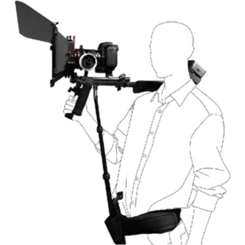 Camera Photography Rig Shoulder Support Waist Belt/Rob Video Camcorder Gimbal Shoulder Mount Bracket Handheld Stabilizer