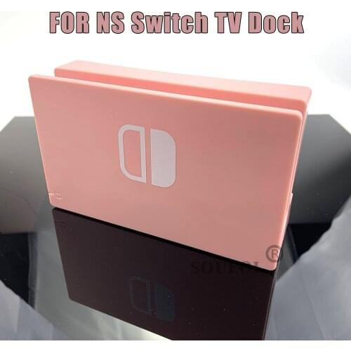 Kawaii Pink Limited Version TV Dock For NS Switch Console TV Stand Charger For Nintend Switch Console with AC Adapter