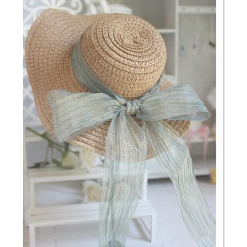 Handmade Round Bowler Doll Hat Caps for Blythe Doll Toy,Fashion Lace Straw Hat for Blyth 1/3 BJD Doll Accessories Toy Gift