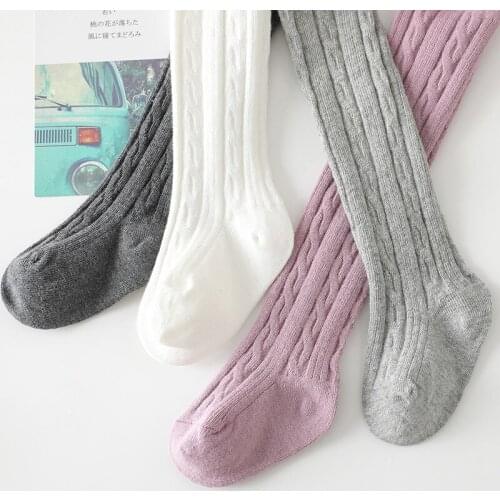 Girls Leggings Tights Spring autumn childrens socks autumn baby long tube Leggings little girl baby pantyhose