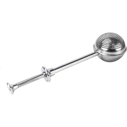 LXAF Flour Duster for Baking Spring Handle Stainless Steel Powdered Sugar Shaker