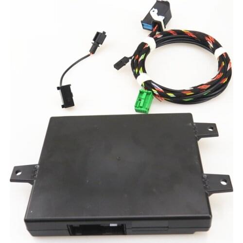 AZQFZ 9W2 9W7 Bluetooth Module+Harness+Microphone For VW CC Eos NMS Tiguan Touran Scirocco Passat B6 B7 Golf MK5 MK6 1K8035730D