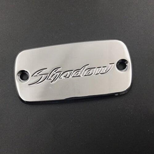 Motorcycle Chrome Front Brake Fluid Cap For Honda Shadow Spirit Shadow VLX 600 VLX Deluxe