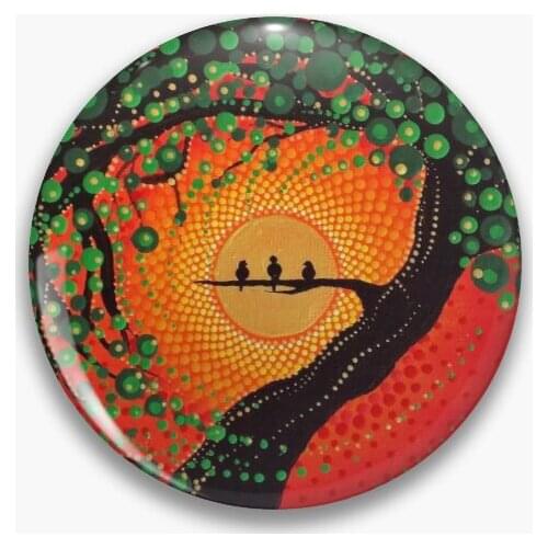 Rasta Three Little Birds Soft Button Pin Cute Metal Creative Lover Women Clothes Badge Brooch Cartoon Fashion Lapel Pin Gift