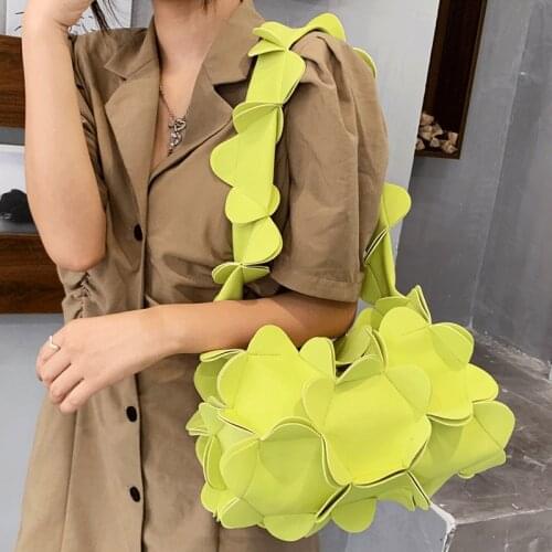 Irregular Shoulder Bags for Women Fashion Designer Crossbody Bag Girls Casual Tote Sac A Main Simple Leather Handbags Ladies New