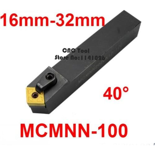 Angle 40 MCMNN1616H12-100 MCMNN2020K12-100 MCMNN2525M12-100 MCMNN3232P12-100 MCMNN2525M16-100 MCMNN3232P16 CNC Turning tools