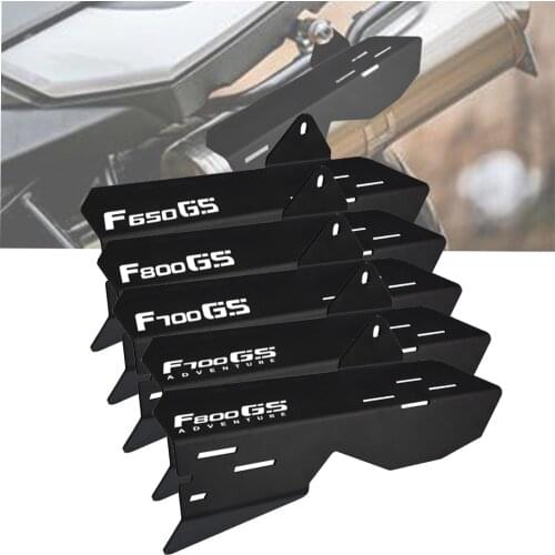 Exhaust Pipe Crash Protector Rear Muffler Shield Anti-scalding Protect For BMW F650GS F700GS F800GS Adventure F650 F700 F800 GS