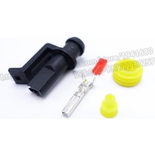 1 Pin Way 1.5 Series Enhanced Seal Waterproof Male Auto Connector Plug Truck Denso Connectors 282079-1