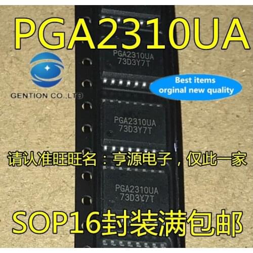 2PCS PGA2310 PGA2310UA audio volume control IC SOP-16 wide-body in stock 100% new and original