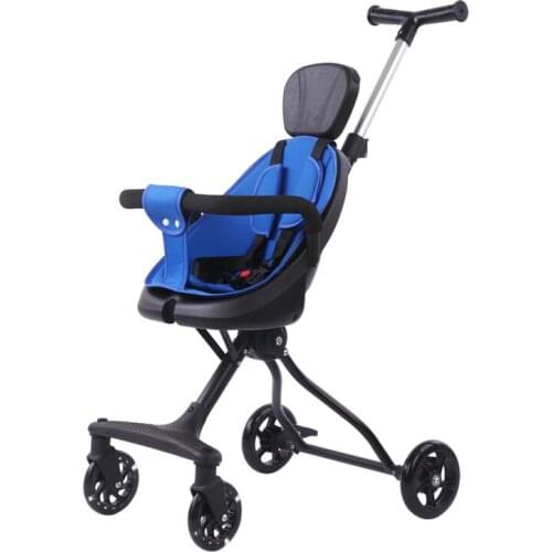 2020 Baby stroller three in one safety basket car seat multi function super light folding stroller for newborn