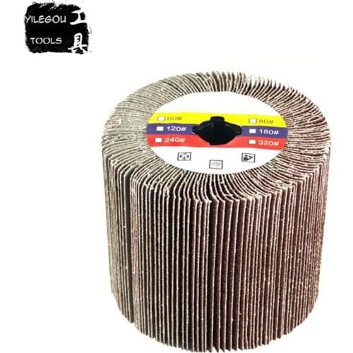 120*100*19mm Drawing Round For Stainless Steel Drawing Wheel 120mm Sandpaper Wheel Grinding Wheel Grit 40 60 80 120 180 240 320