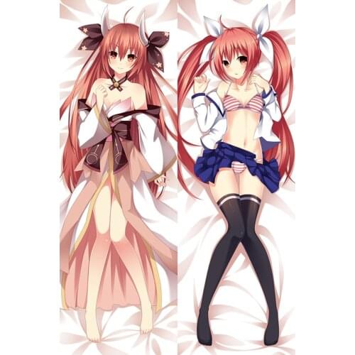 Date a live Hot Japanese Anime Hugging Pillow Cover Case Pillowcases Decorative Pillows Double-Sided 2Way 2WT 50X160CM