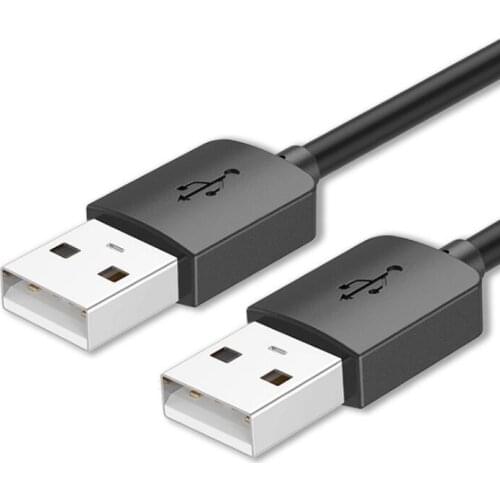 USB to USB Cable Type A Male to Male USB 2.0 Extension Cable For Radiator Hard Disk Webcom USB2.0 Cable Extender Data Line