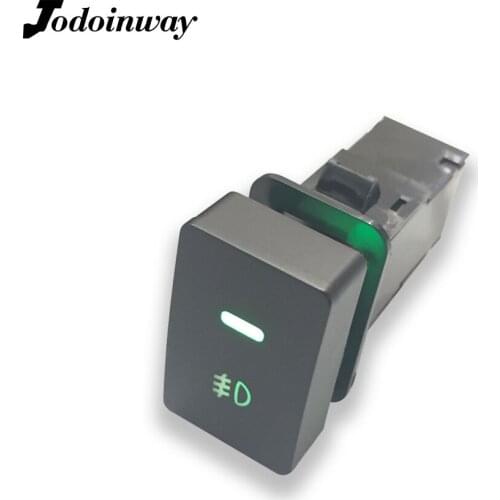 Car Front Fog Light On-OFF Switch Button Auto Front Fog light Push Switch For Honda Jazz Civic 2016 2017 2018 Jade XRV CRV