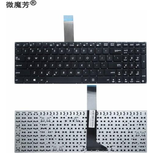 New english keyboard for ASUS X550 X550C X550CA X550CC X550CL X550D X550DP laptop keyboard US layout Black without frame