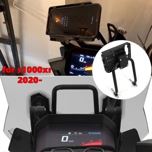 NEW S 1000 XR Motorcycle Navigation Bracket 2020-2021 For BMW S1000XR Mobile Phone GPS Plate Bracket Phone Holder USB