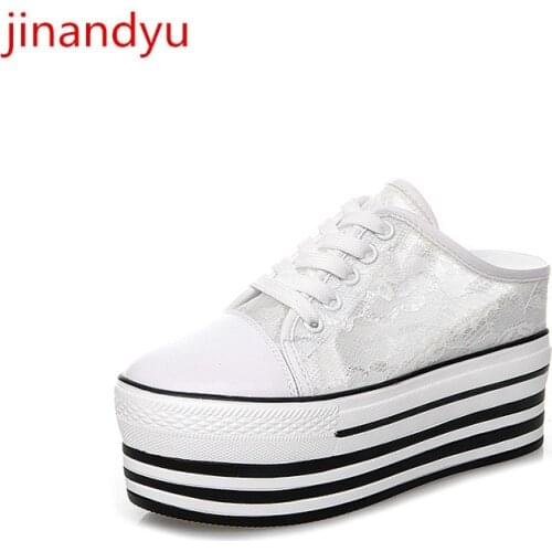 Lace Platforms Wedge Shoes for Women Heels Fashion Women Shoes Casual Sandalias Breathable Sliders Shoes Comfy Women Sandals