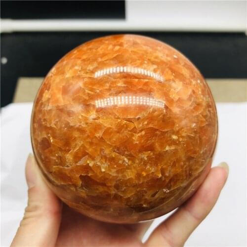 58-100mm diameter 100% natural sunstone crystal ball treatment wind water balloon wholesale + free delivery