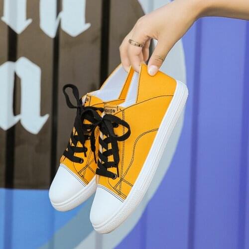 2020 Women Casual Shoes Spring Women Fashion Embroidered Breathable Hollow Lace-Up Women Sneakers vulcanized shoes W31-60