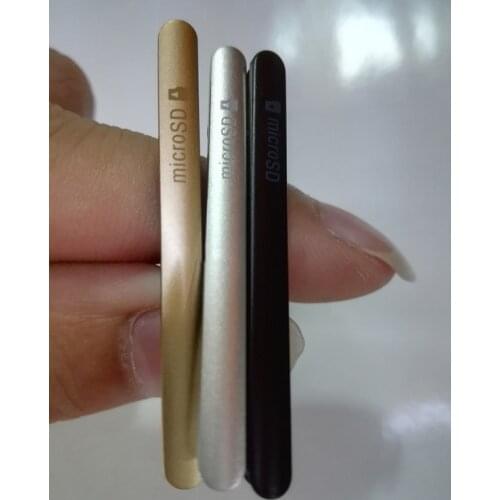 Black/Silver/Gold Original New Ymitn Micro SD Card Port Waterproof Plug Block Cap Cover For Sony Xperia M5 E5603 E5606 E5653