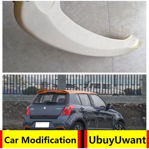 For Suzuki Swift 2007 2008 2009 2010 2011 2012 2013 ABS trunk spoiler car rear wing tail wing decoration for Suzuki Swift