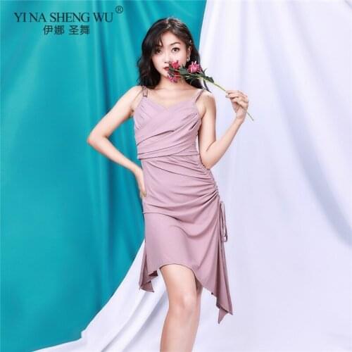 Belly Dance Suit Sling Slim Top Long Skirt Performance Clothes Set Female Adult Elegant Shirt Competition Practice Clothing Gift