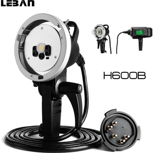 Godox H600 H600B Bowens Mount for AD600B AD600BM Wireless Strobe Flash (Bowens Mount)