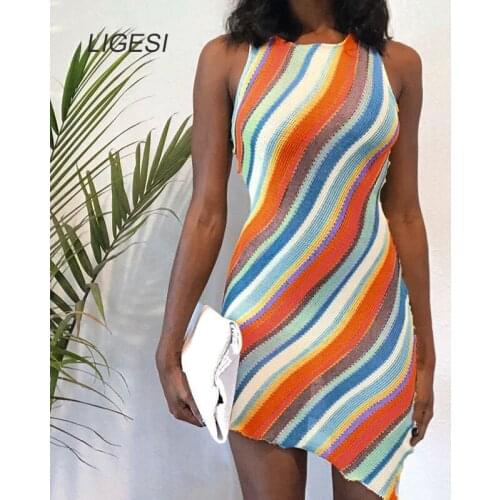 LIGESI Summer Wrap Dresses