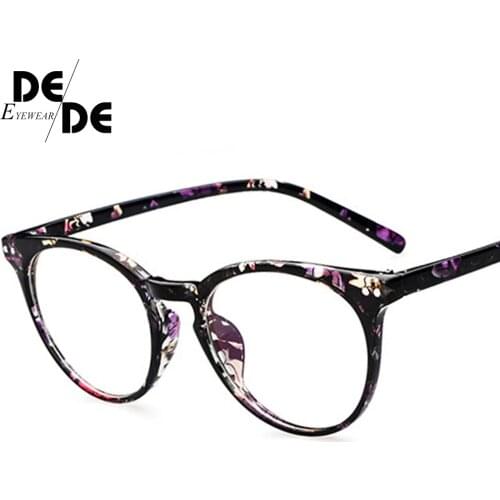 New Fashion Retro mens glasses frame plain womens eyeglasses spectacle female eyewear