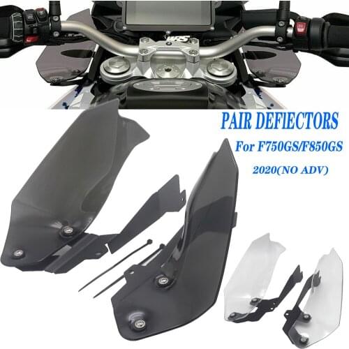 NEW Motorcycle Wind Deflector Pair Windshield Handguard Cover Side Panels For BMW F750GS F850GS F 750 850 GS 2018 2019 2020 202