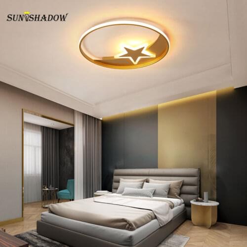 New Arrival Modern Chandelier Light D45cm D55cm Round Ceiling Chandelier For Living room Dining room Bedroom Kitchen Gold Lamp