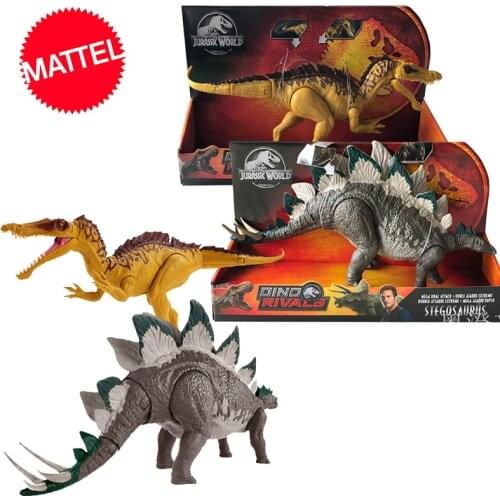 Original 37cm Jurassic World 2 Large Competitive Dinosaur Model Action Figure of Tyrannosaurus Toys for Children Dragon Oyuncak