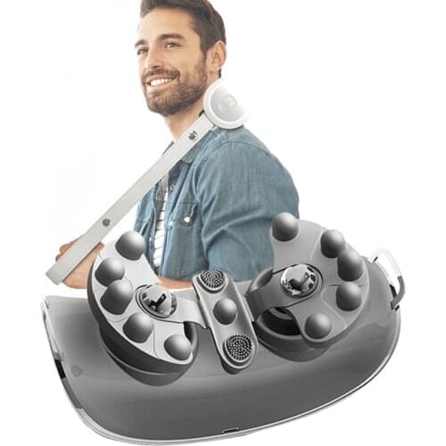 3D Kneading Shawl Shiatsu Neck Massager Cervical Vertebra Physiotherapy Heating Acupressure Pain Relief Cervical Massage Pillow