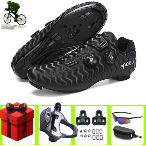 New Road Cycling Shoes SPD Bike Sneakers Professional Outdoor Sport Self-locking Ultralight Bicycle Shoes Sapatilha Ciclismo