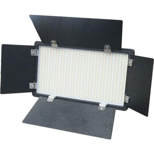 Photography 600 LED Beads Video Light Lamp Panel 3300K-5600K 40W 3600LM Dimmable for Camera Video DV Camcorder EU Plug