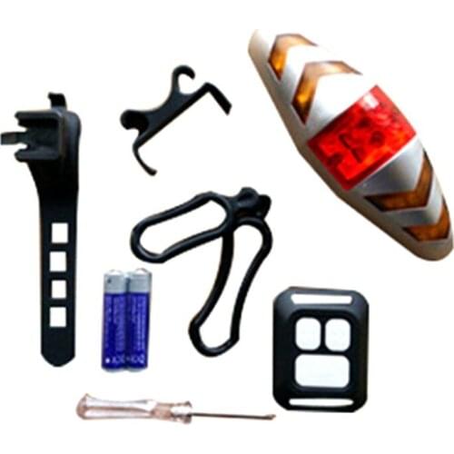 Bicycle Turn Signal Wireless Remote Mountain Bike Taillights Cycling Lights Flashing Headlights