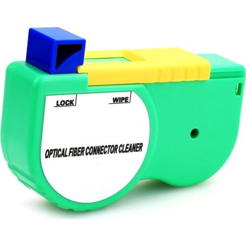 Fiber Optical Connector Cleaner KCC-600 Cassette Tape for Connector End Face 500 Times Optical Fiber Cleaning Box