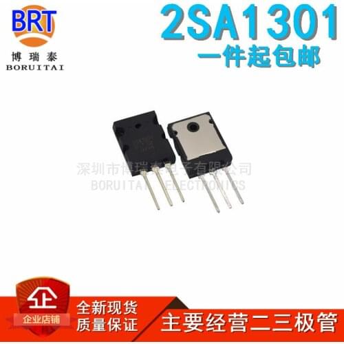 10pcs/lot=5pair ( 5pcs 2SA1301 + 5pcs 2SC3280 ) A1301 C3280 TO-3P In Stock