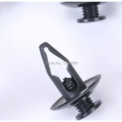 30PCS Black Nylon Inner Fender Shield Retainer Push Clips A16858 NA01-56145 MNA0156145 For Mazda For Ford